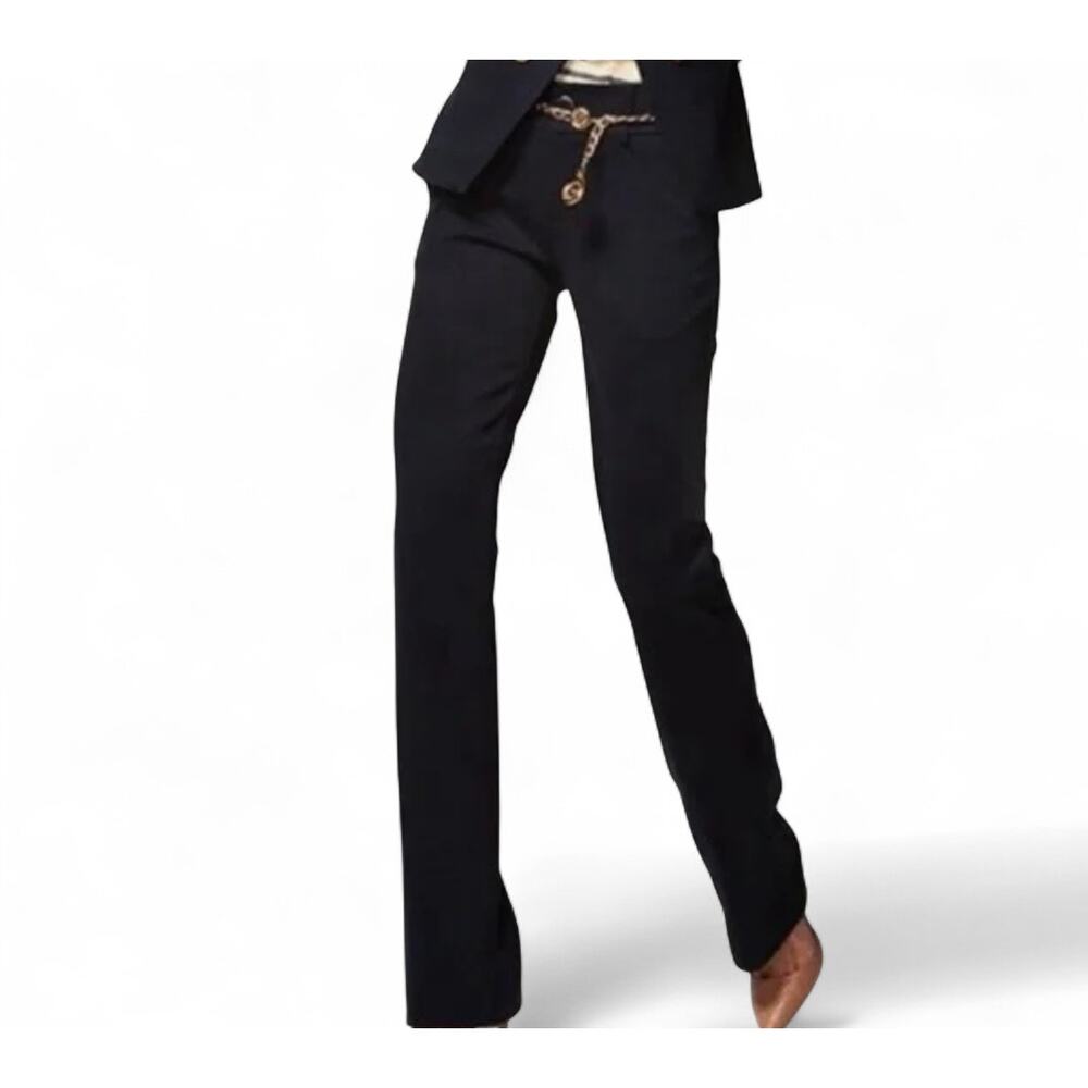 CAbi "Top Notch Trousers" Midrise Classic Career Soft Knit Black Style 3202 -
